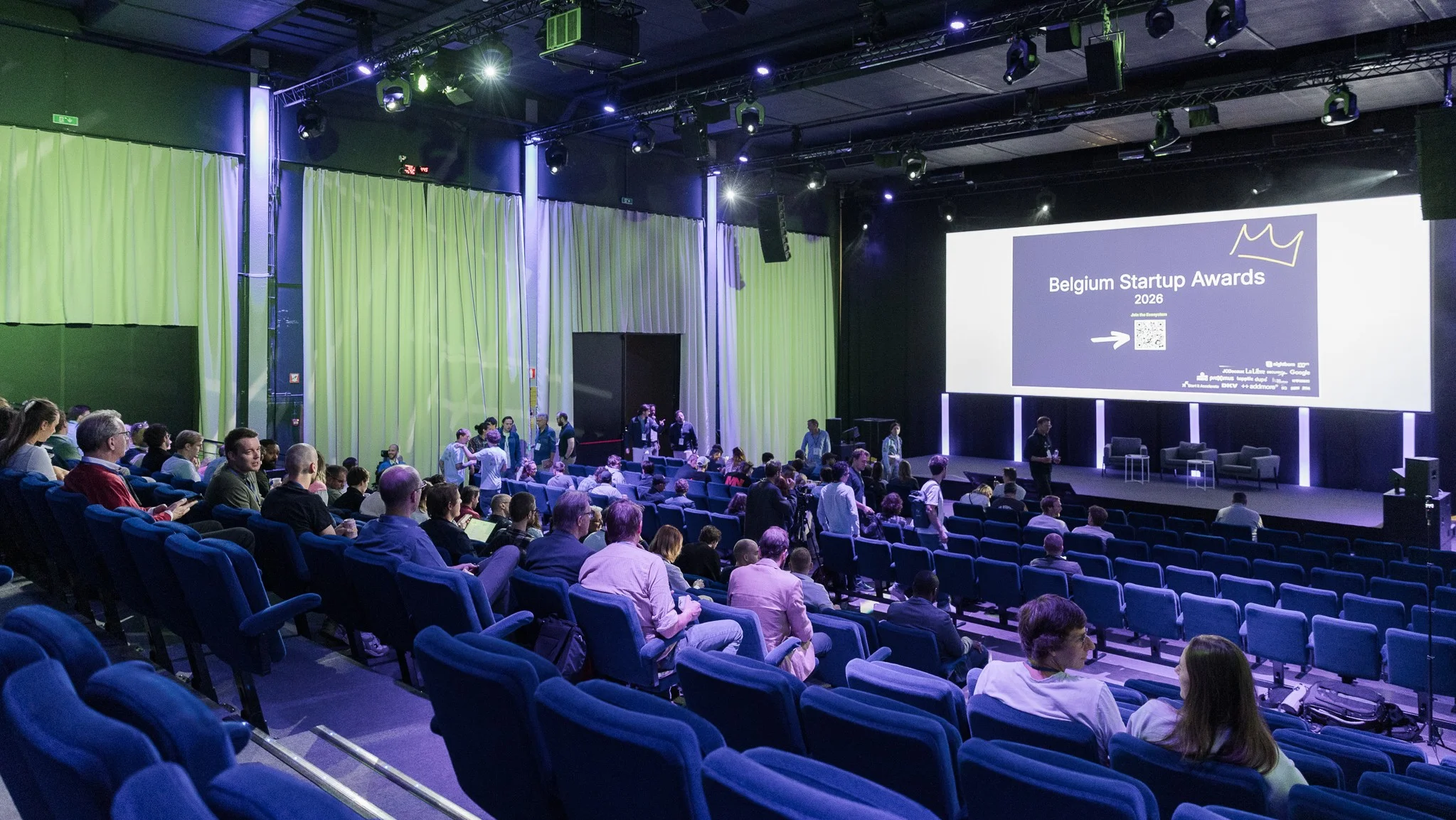 The Egg Brussels during the 2026 Startup Day: the annual gathering of Belgium's tech ecosystem